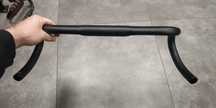 Kierownica szosowa gravel baranek X-Race Aero backsweep flare 44 cm