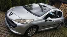 Peugeot 207 1.4 benzyna 88KM KFU uszkodzony
