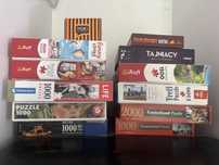 Puzzle dla dorosłych gry różne wzory
