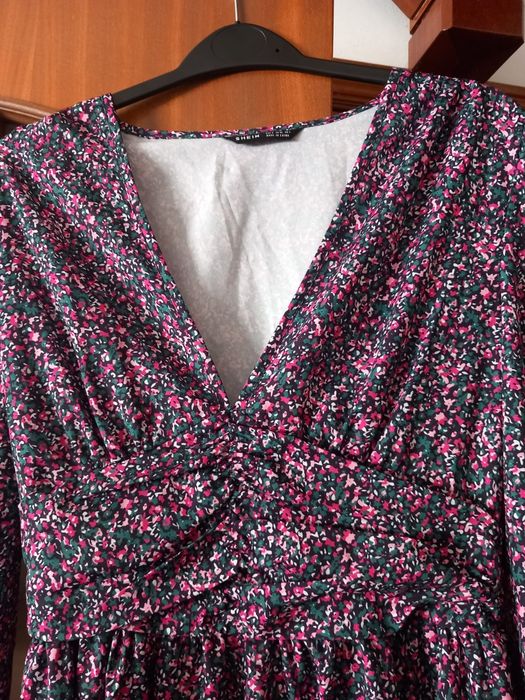 Vestido em polyester Shein