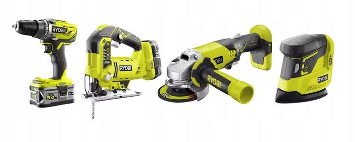 Ryobi Zestaw Narzędzi Combo 8elem. R18ck4b-252s