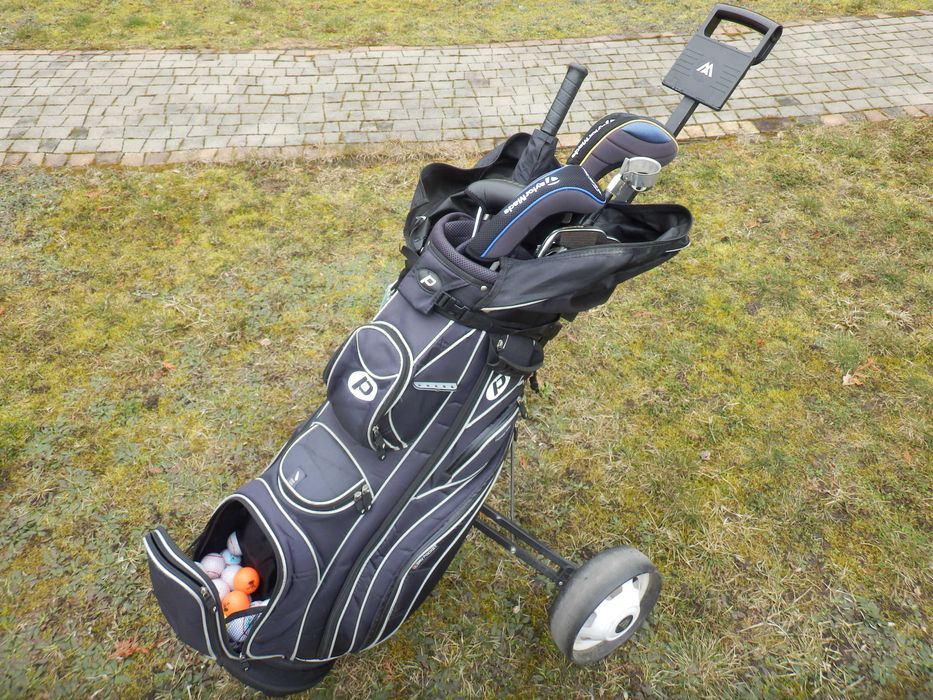 Kije Golfowe Damskie + Wózek ( cały komplet )