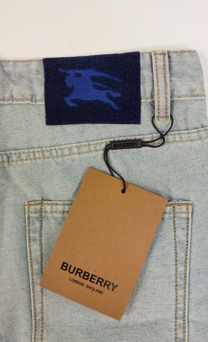 НАЛОЖКА, Широкі Джинси Burberry, джинсы барберри, барбері