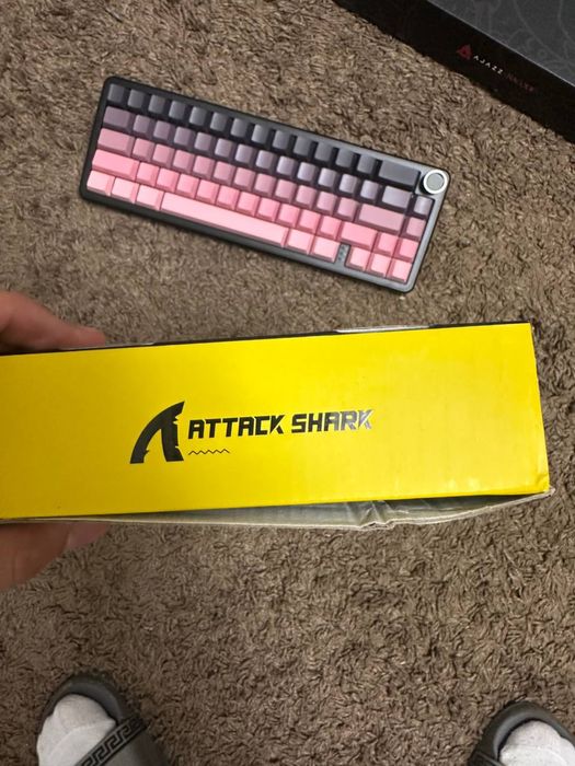 ATTACK SHARK X66 бездротова клавіатура