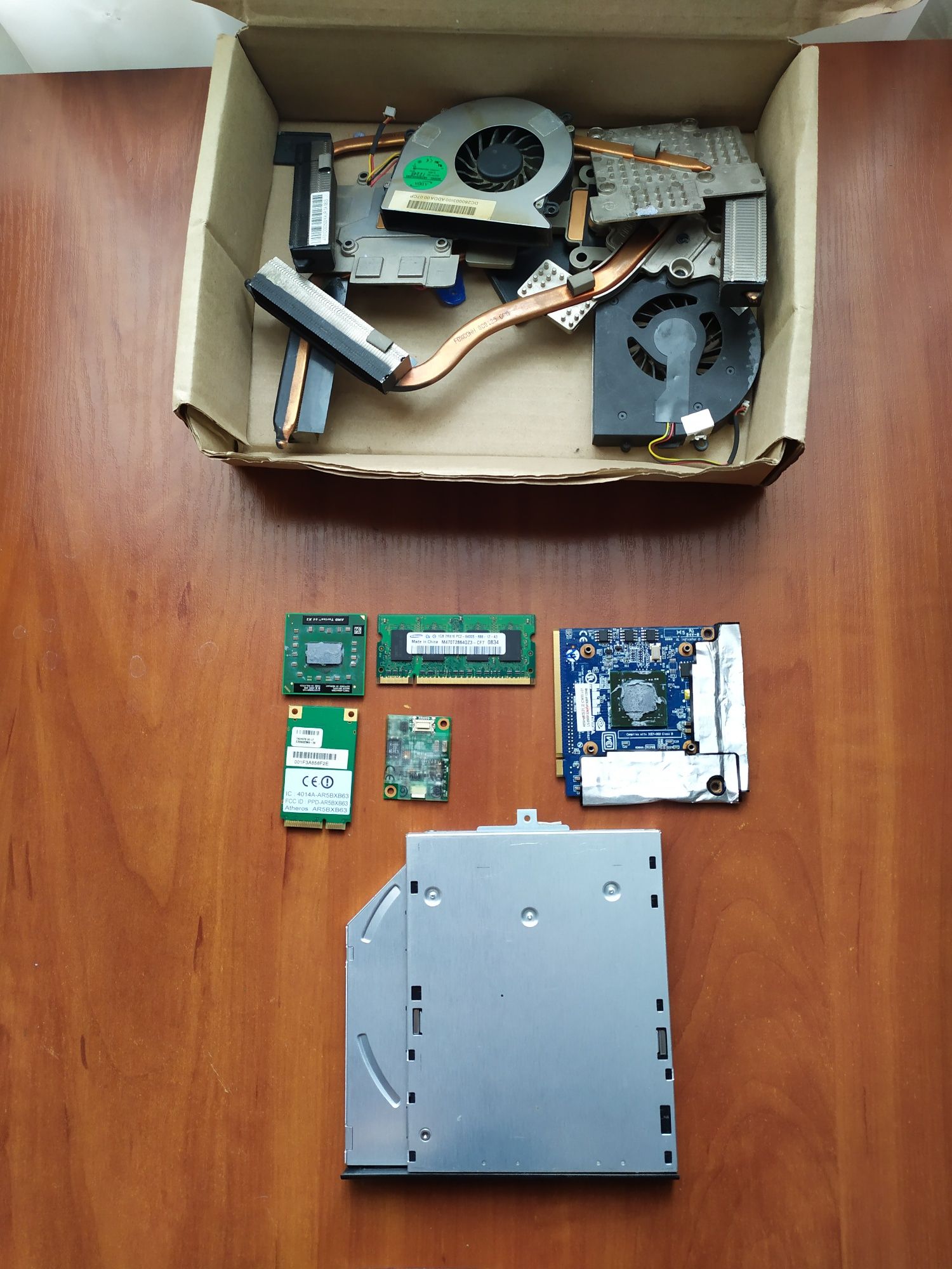 Ноутбук Acer 5520-разборка