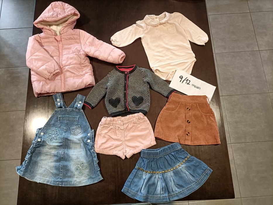 Roupa para bebé menina 9/12 meses