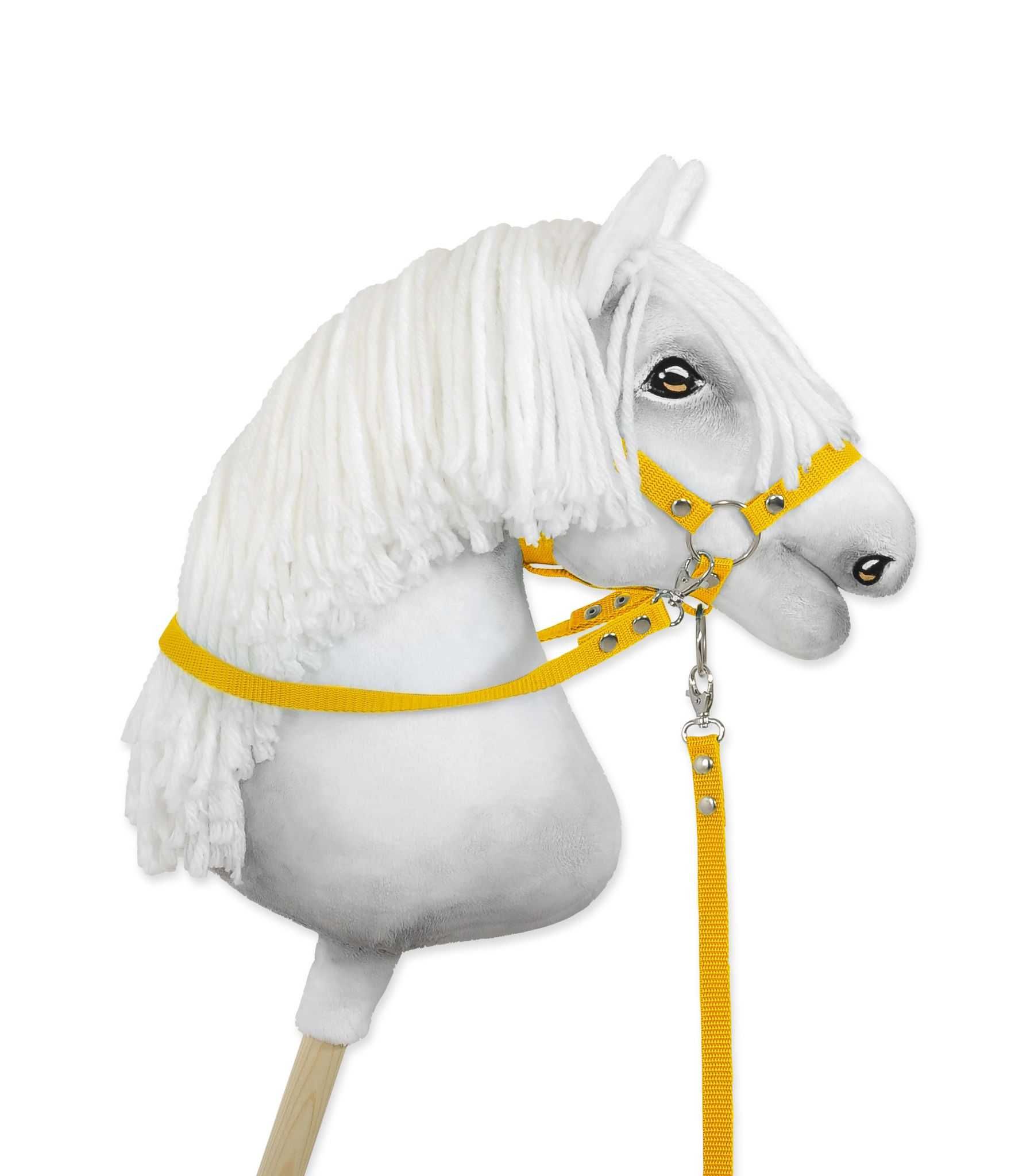 Wodze dla konia Hobby Horse – żółte!