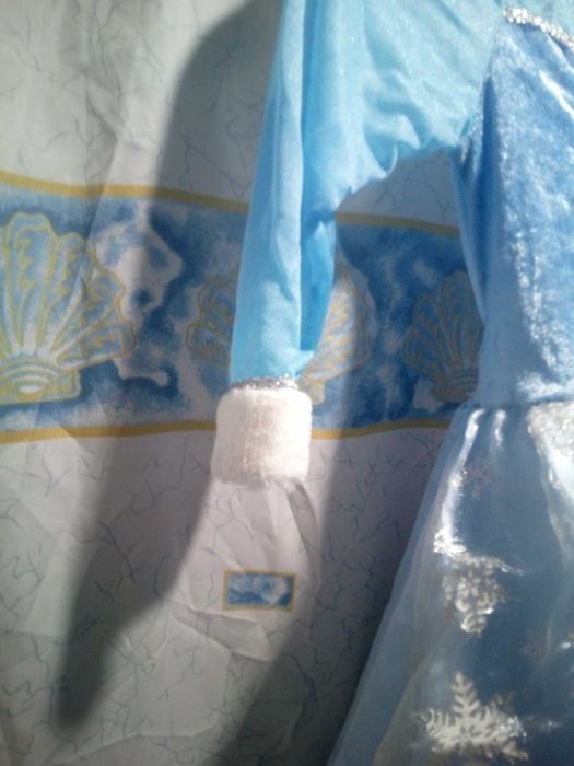 Снегурочка Эльза костюм платье Эльзы снегурочки снежинки фрозен