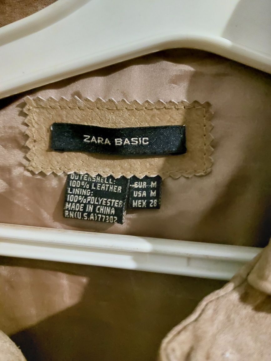 Замшевий піджак Zara Basic
