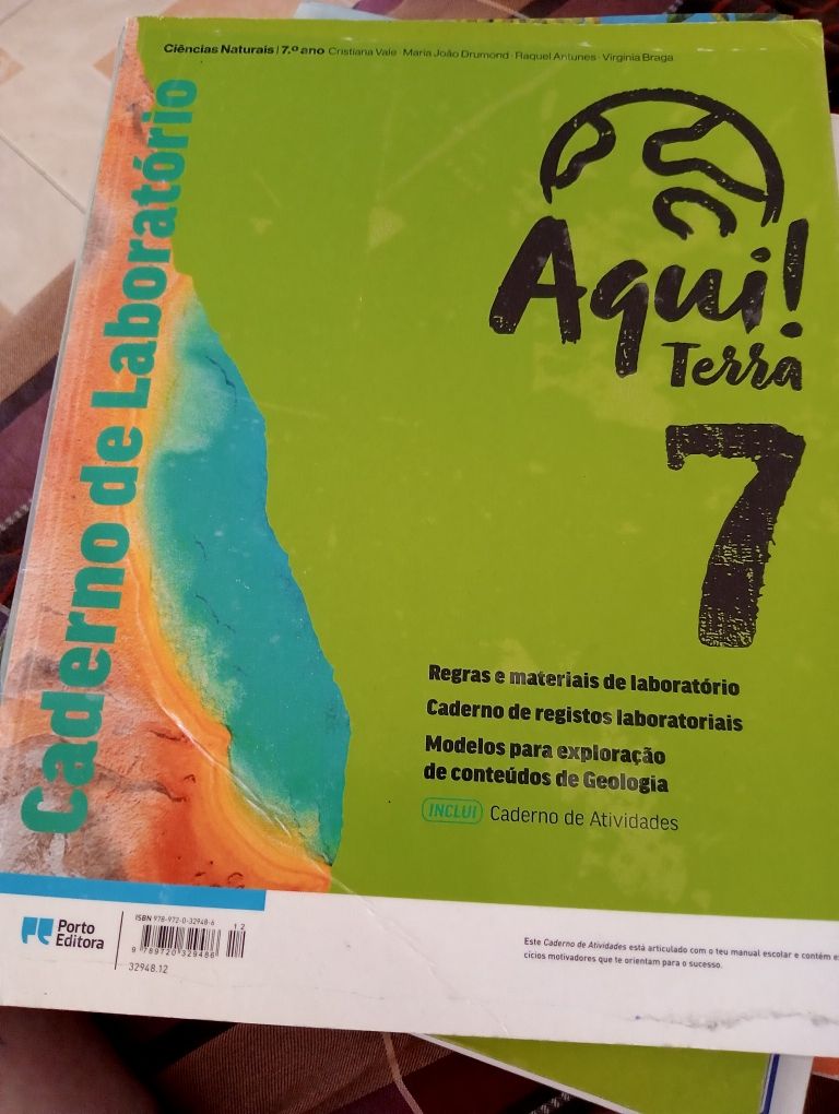 Livro de atividades ciências