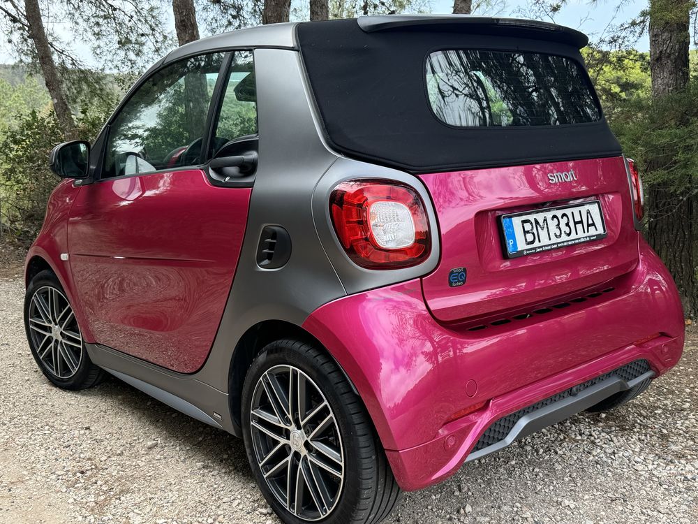 Smart FourTwo EQ eletrico Brabus Cabrio (ROSA)