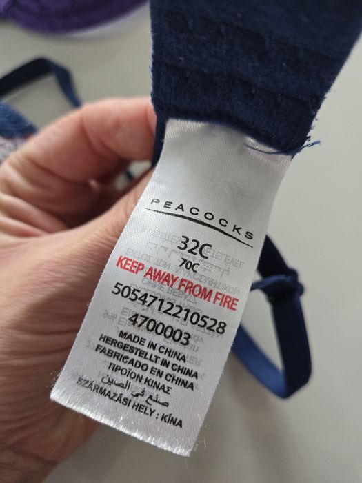 Biustonosz 3 sztuki H&M Lindex 70B komplet