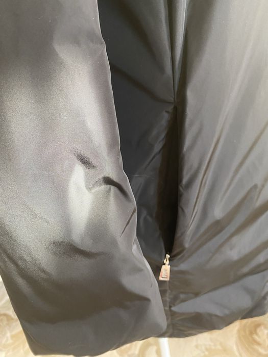 Пуховик «ADD» черного цвета