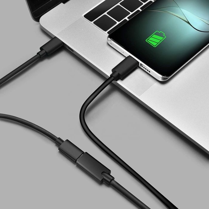 Кабель-удлинитель 0.6m/1m/2m Extention USB-C to USB-C (10Gbs, 4K/60Hz)