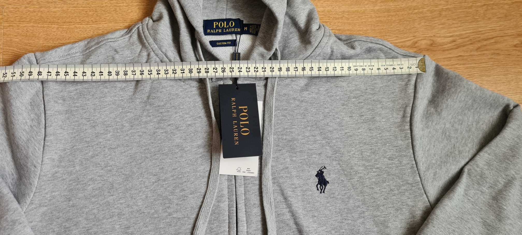 Hoodie com fecho Polo Ralph Lauren Cinzenta
