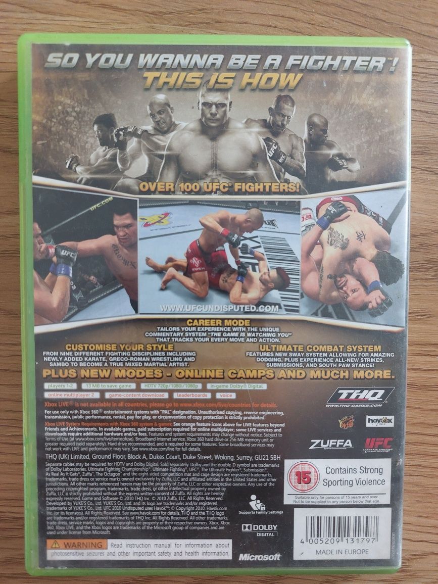 UFC 2010 - XBOX 360