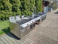 Frytkownica gazowa kuchnia grill makaroniarka patelnia bemar
