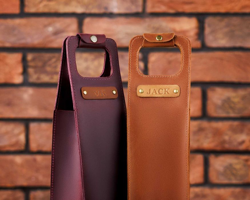 Персоналізована сумка для пляшки, чохол для пляшки