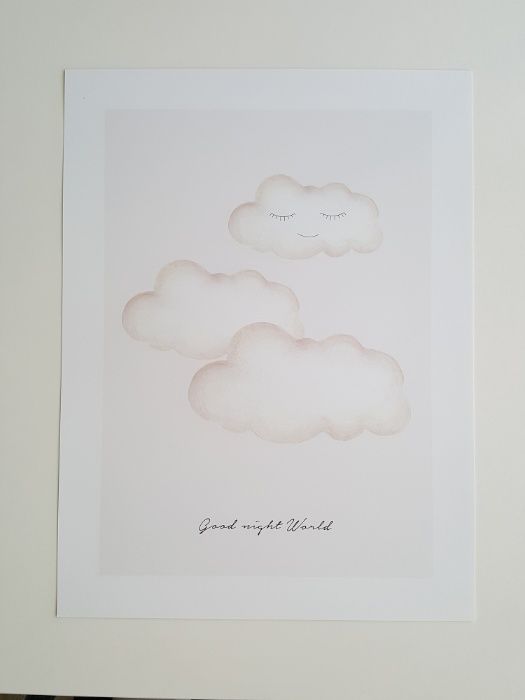 Desenio - Plakat chmurki - 30x40 cm