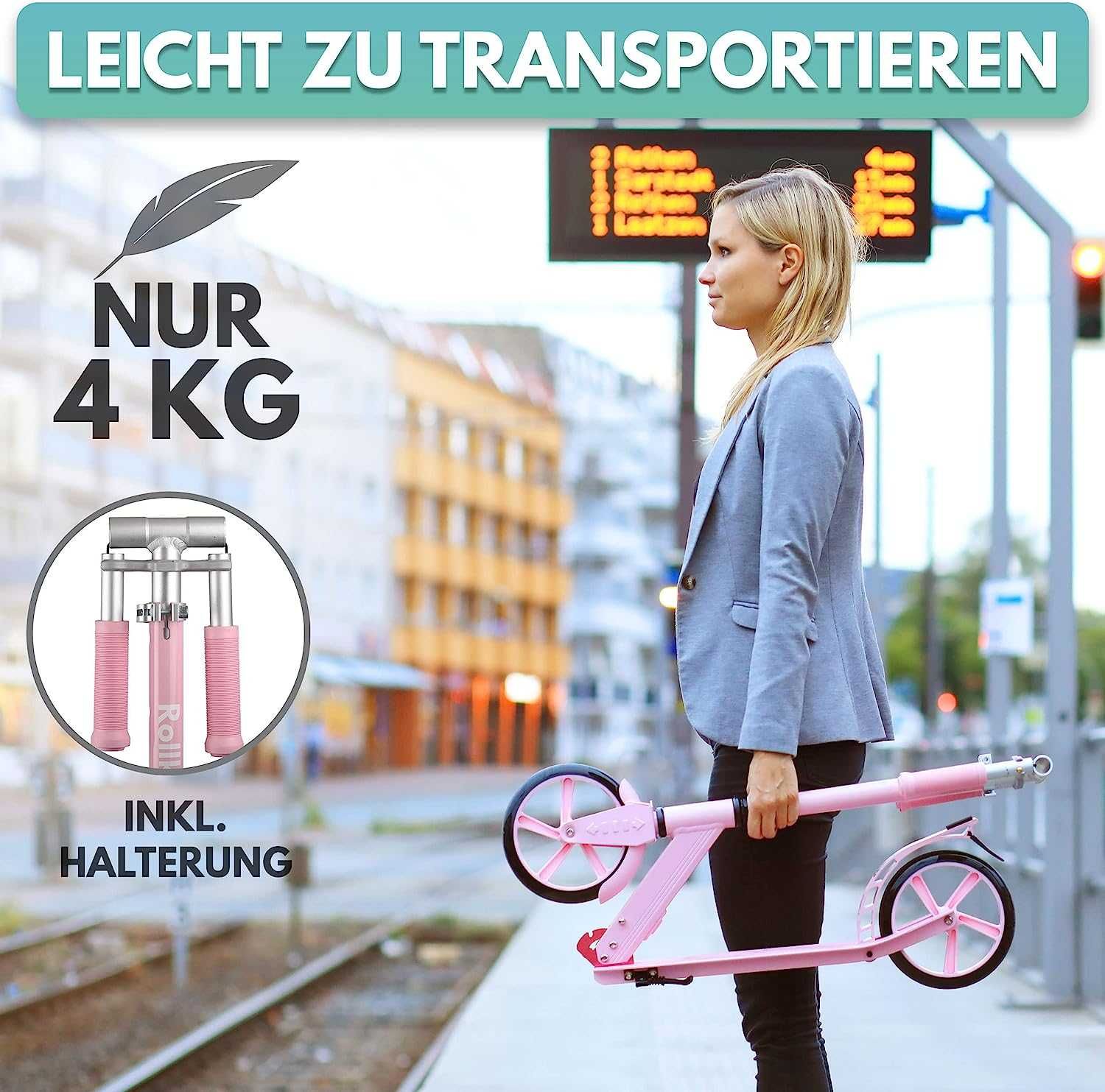 Rollkönig Hulajnoga dla dzieci od 5 lat do 100 kg