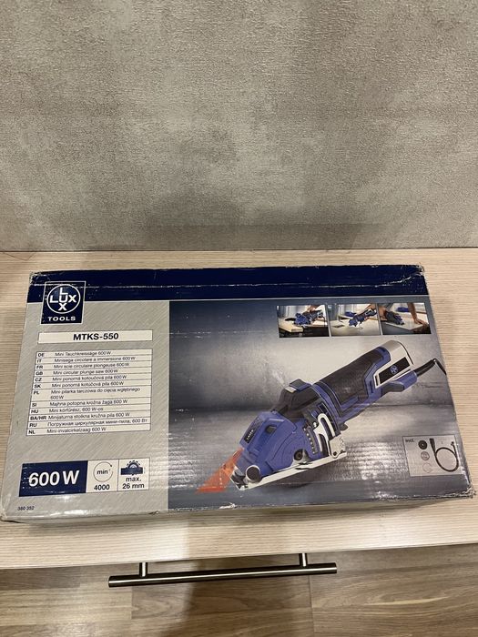 Мини циркулярка роторейзер LUX TOOLS MTKS 550 Германия