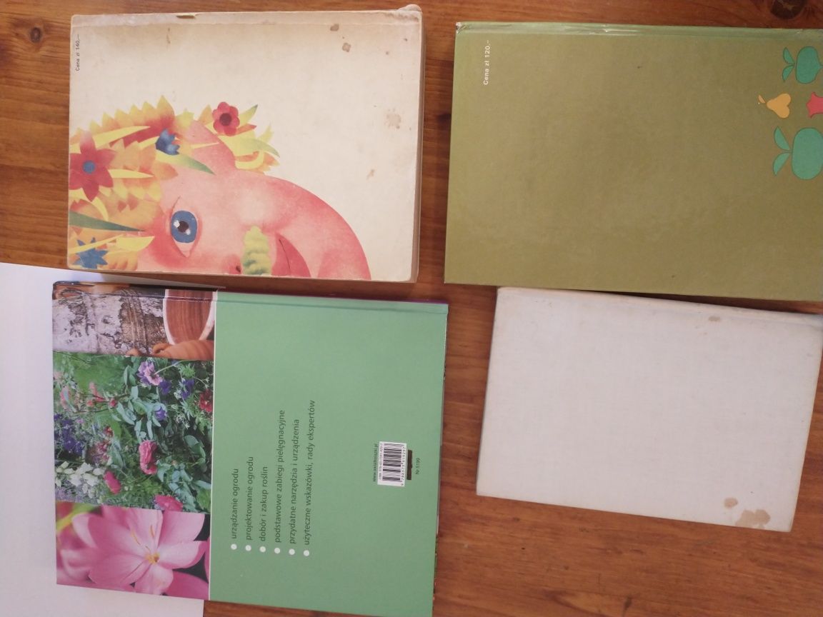 4 książki ogrodnicze Rok na działce,abc ogrodnictwa
