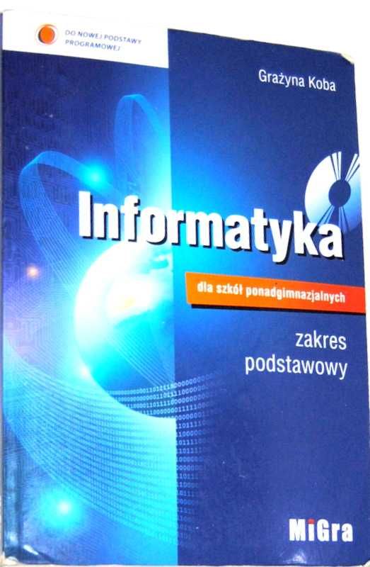 Podręczniki - Informatyka, Chemia, Geografia - 4 szt.