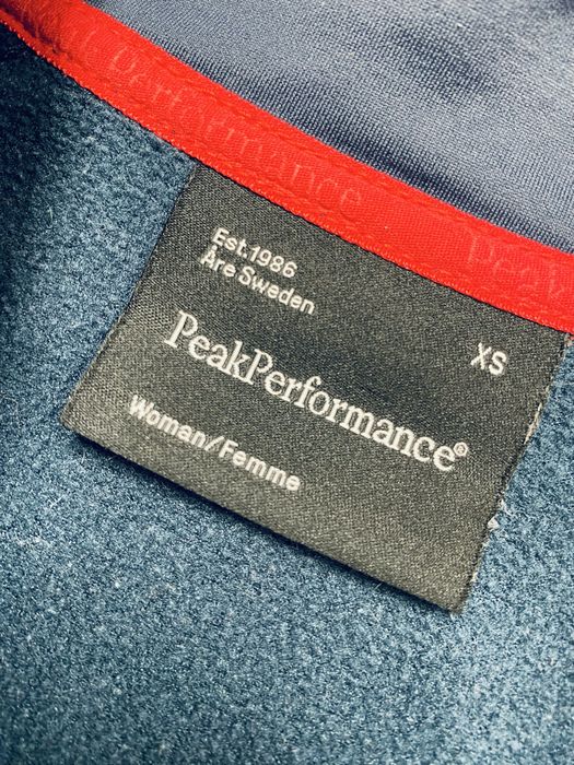 Женская  флисовая кофта Peak Performance Xs/S лыжная горнолыжная
