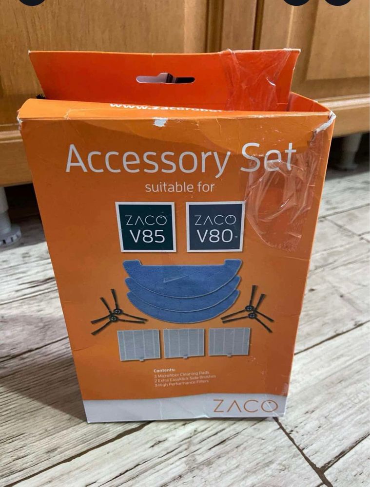 Zestaw akcesoriów do robotów sprzątających ZACO V85 i V80