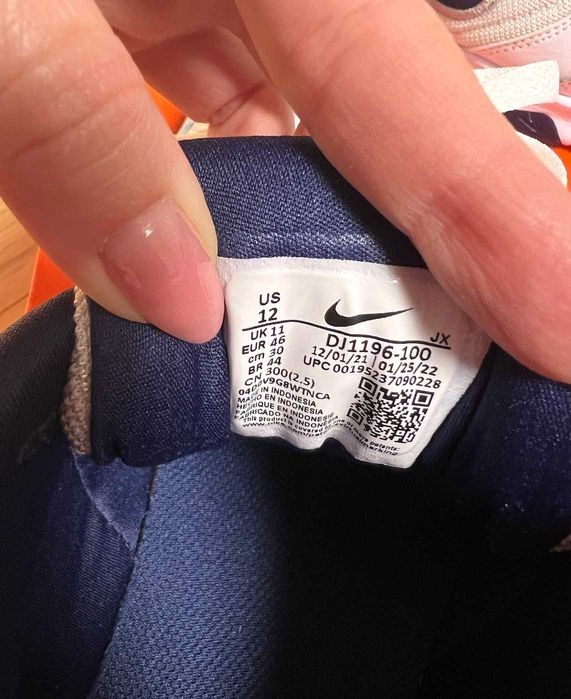 Кросівки чоловічі Nike. Оригінал. 46р. 30 см стелька.