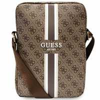 Guess Torba Gutb10P4Rpsw 10" Brązowy/Brwon 4G Stripes Tablet Bag