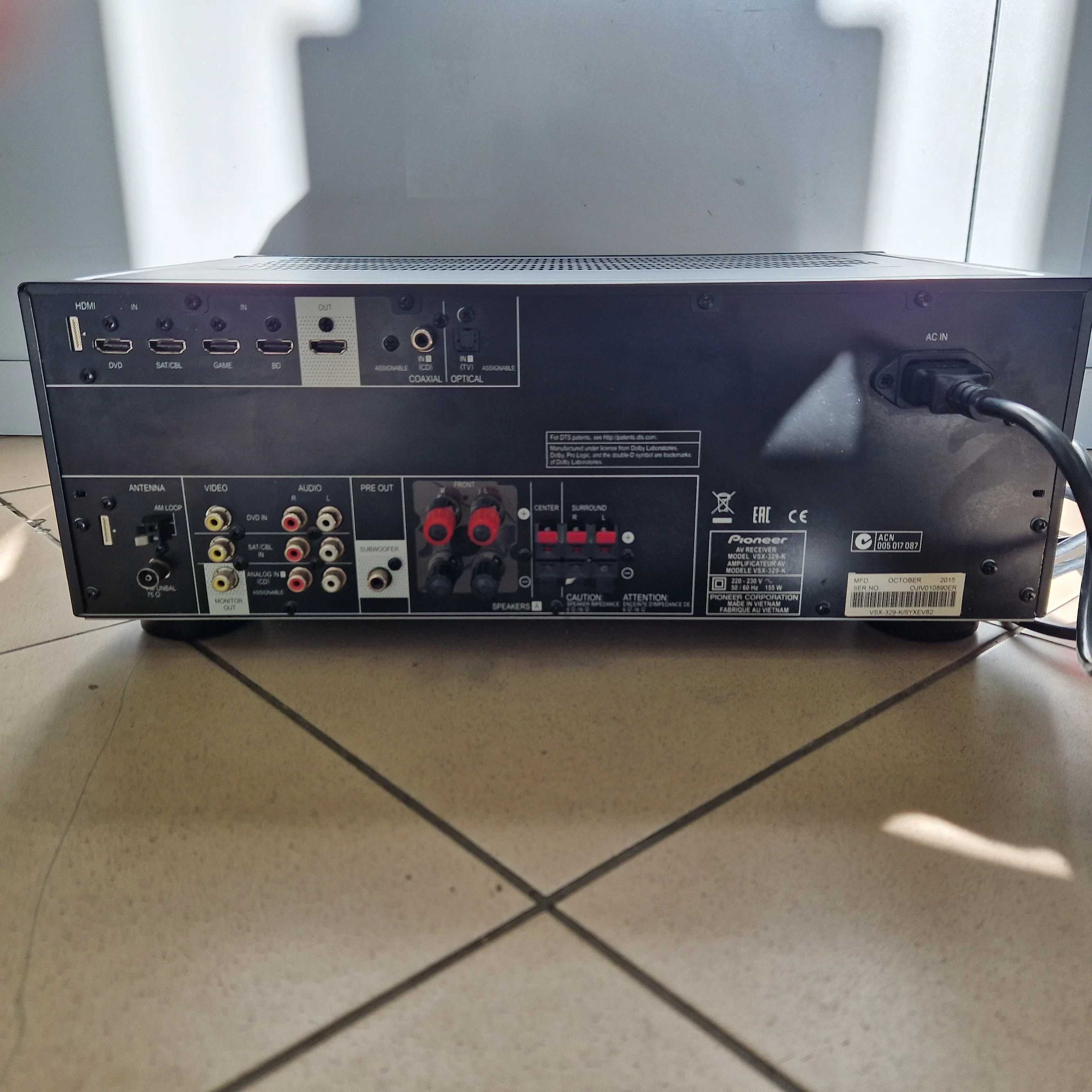 Pioneer VSX-329 Pilot stand bdb okazja najtaniej