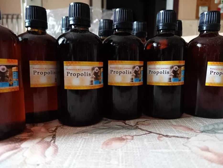 Propolis, wyciąg alkoholowy z propolisu, 100 ml 20% - od pszczelarza