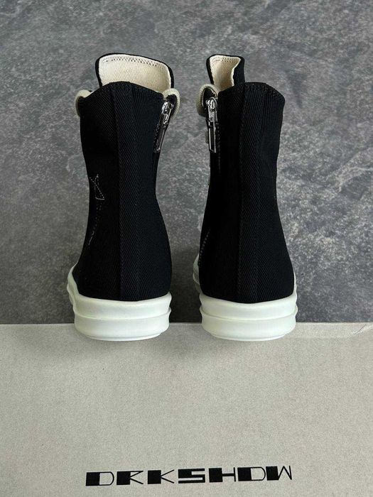 Кеди Rick Owens DRKSHDW laces sneakers ramones geobasket кеды 39 40 38