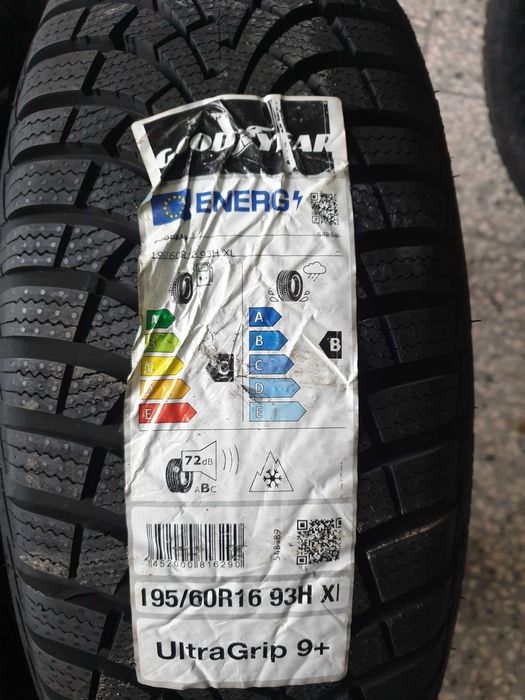 Good Year UltraGrip 9+ 195/60 R16 93H XL dot22 para