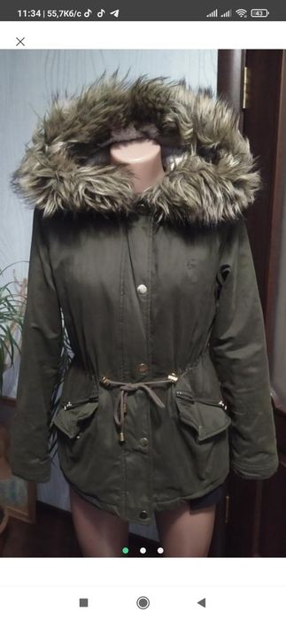 Жіноча парка на єврозиму