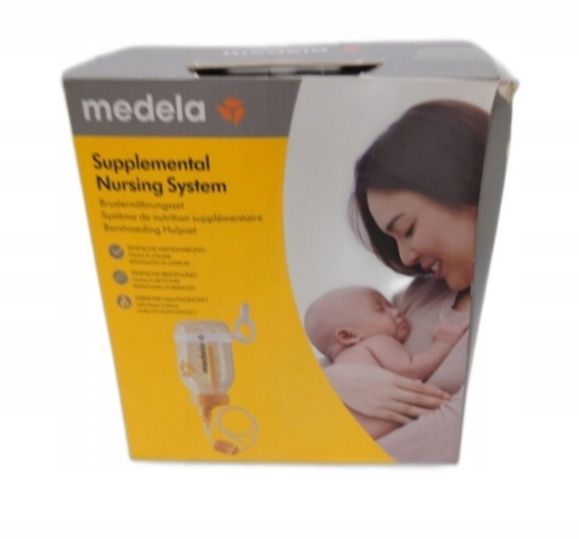 Laktator Medela harmony + Medela SNS 2.0 system wspomagający karmienie