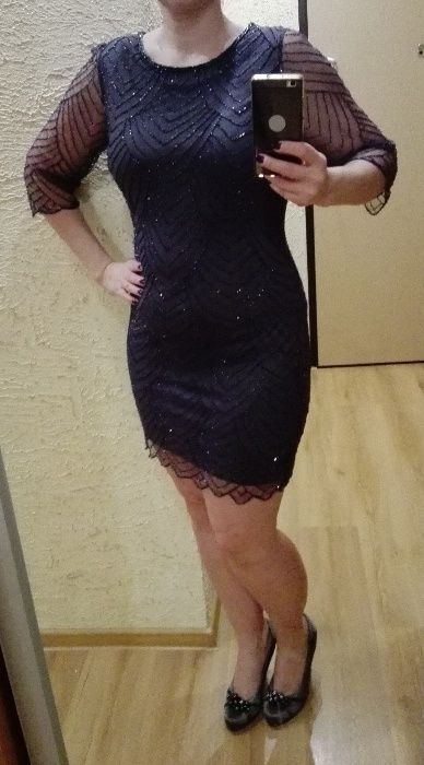 Drogocenna SUKIENKA jak NOWA Pisarro Nights r.38