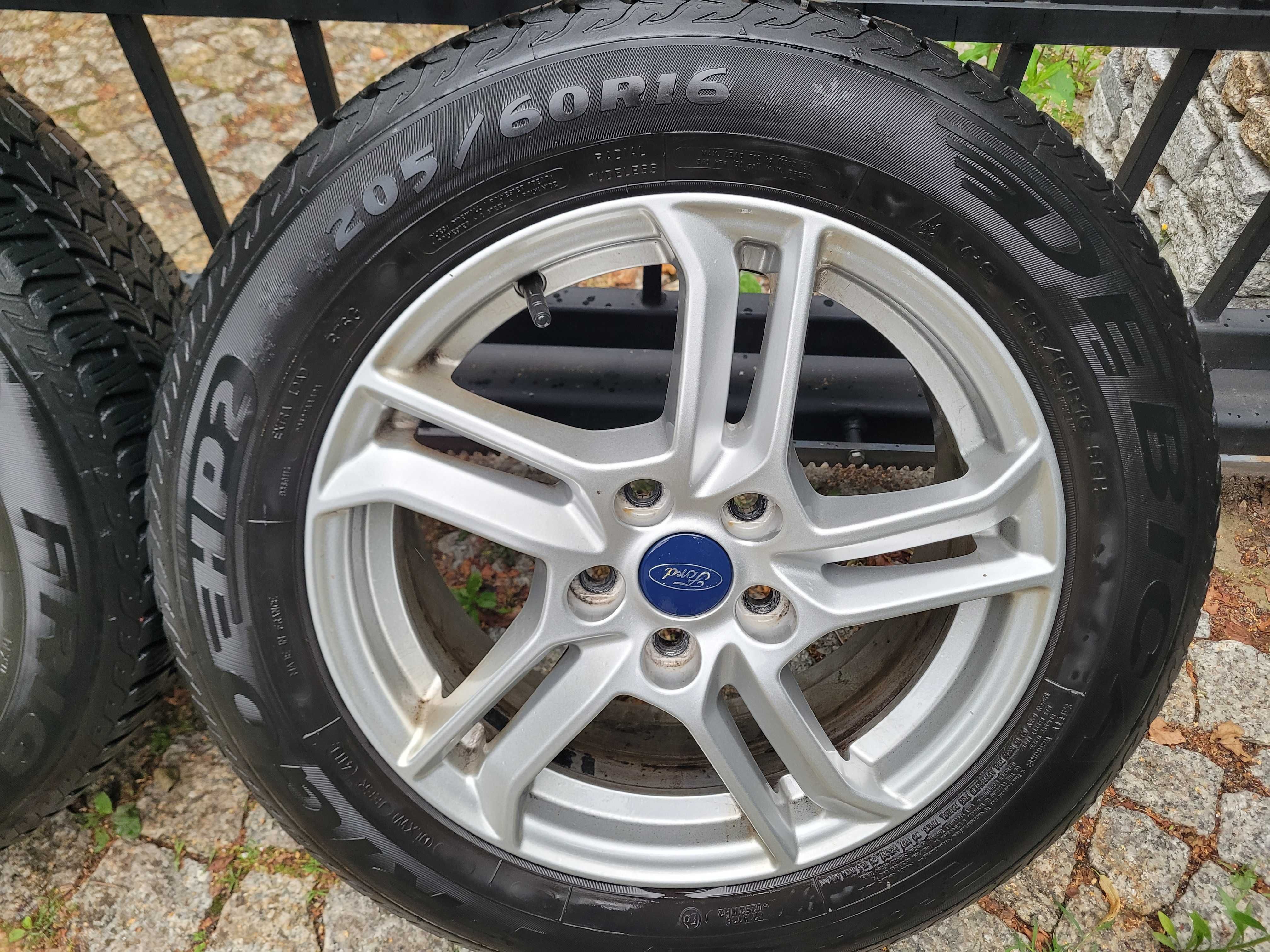 Ford focus mk4 koła zimowe komplet + czujniki TPMS 205/60/R16