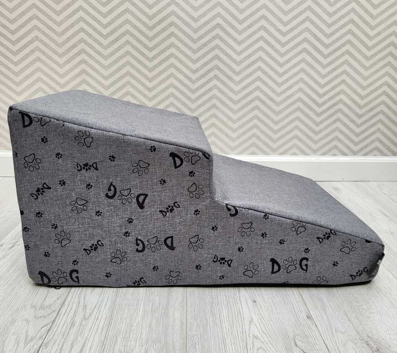 Schody dla psa pochylnia 2 stopnie 30cm rampa podest stabilne schodki