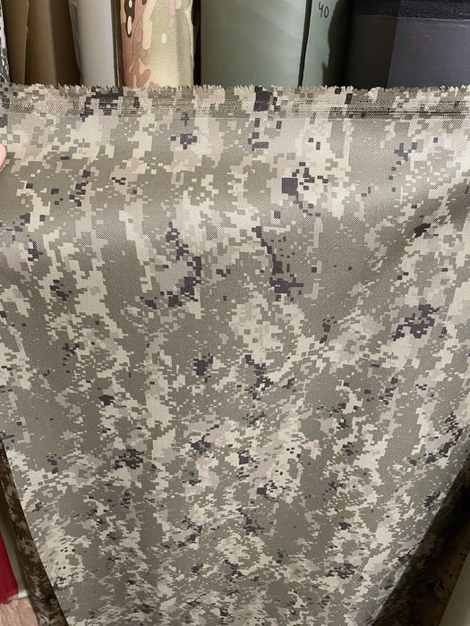 Ткань оксфорд 600д пвх олива хаки пиксель