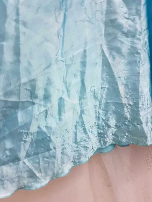 Sukienka przebranie Elsa Kraina Lodu rozmiar 122 128 cm. GP002