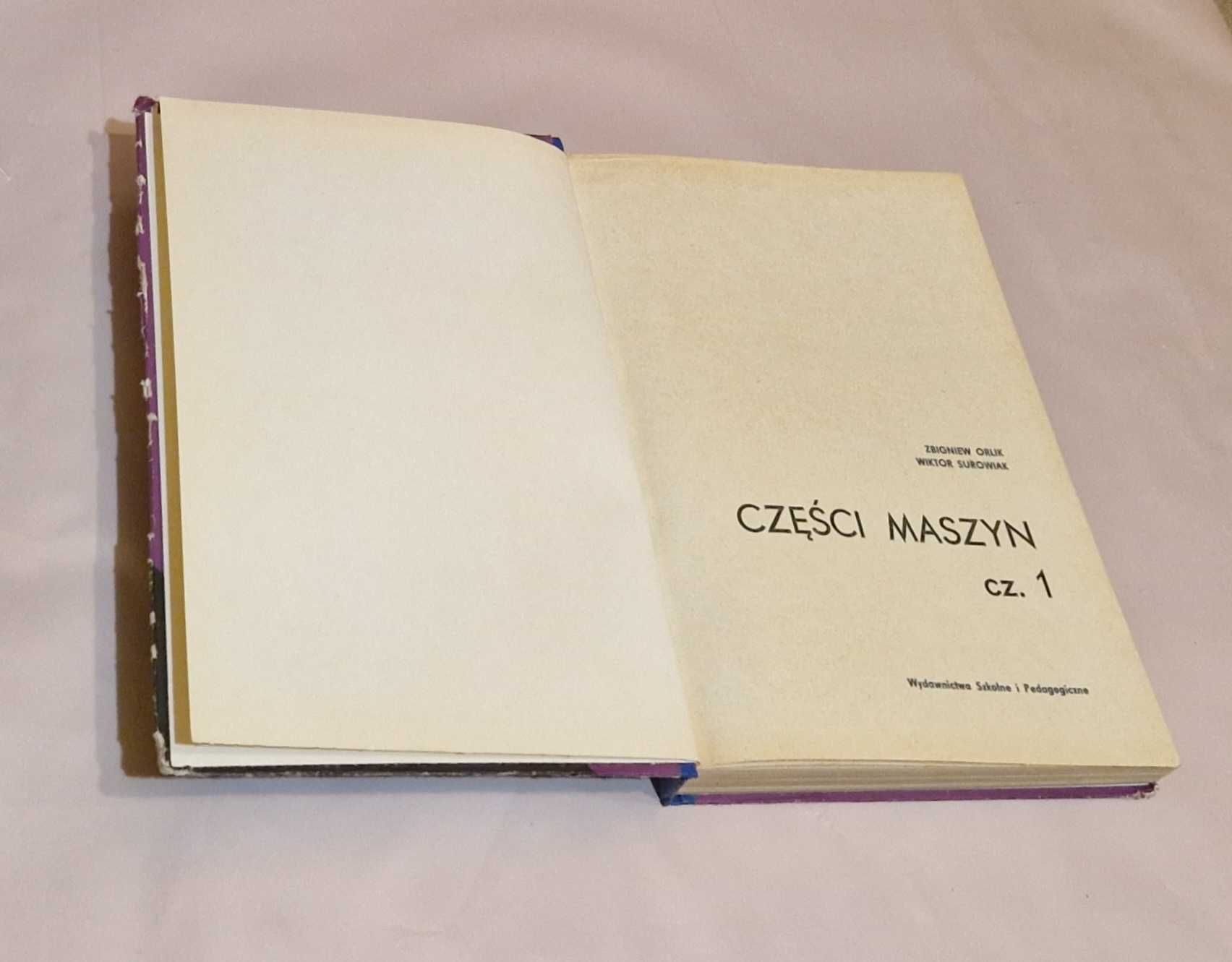 "Części maszyn" Zbigniew Orlik, Wiktor Surowiak