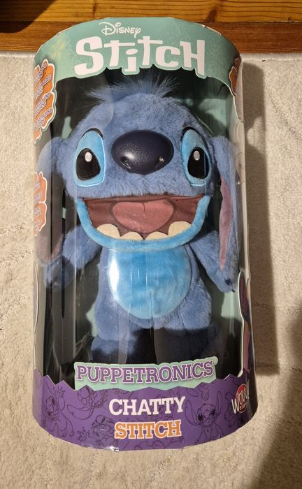Stitch interaktywny zabawka miś prezent