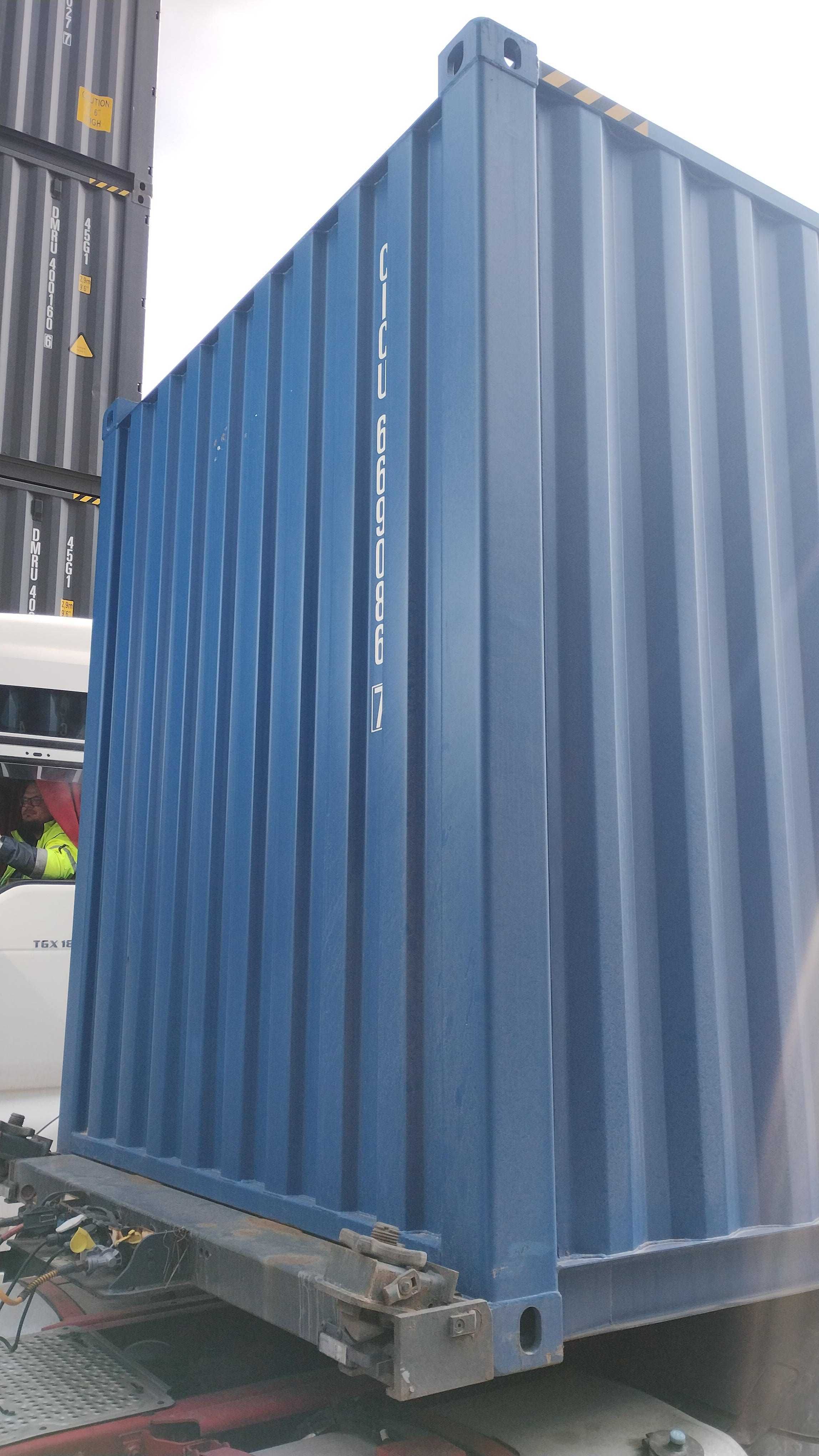 Kontener morski 40'HC ONE-WAY RAL5010