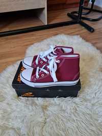 Trampki burgundowe Panther roz.36