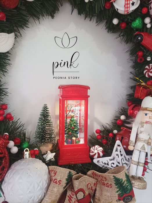 Wianek świąteczny 'Call on me, Santa'