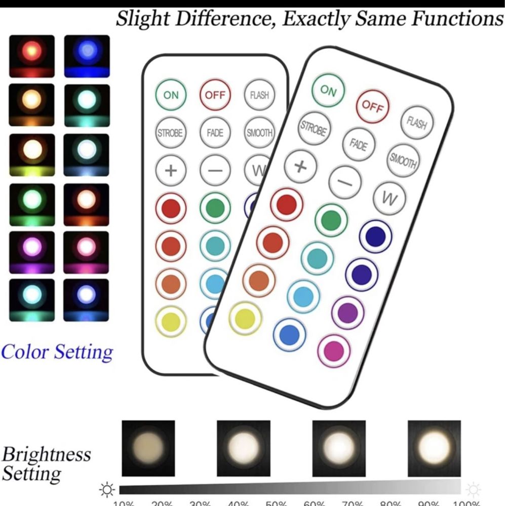 Світлодіодні лед лампочки / led / 12 кольорів / пульт