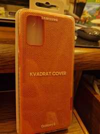 Etui Kvadrat Cover do Samsung Galaxy S20+ plus Nówka Bordowy/Red