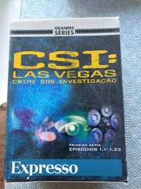 CSI Las Vegas Primeira Temporada. Com caixa arquivadora. Como novos